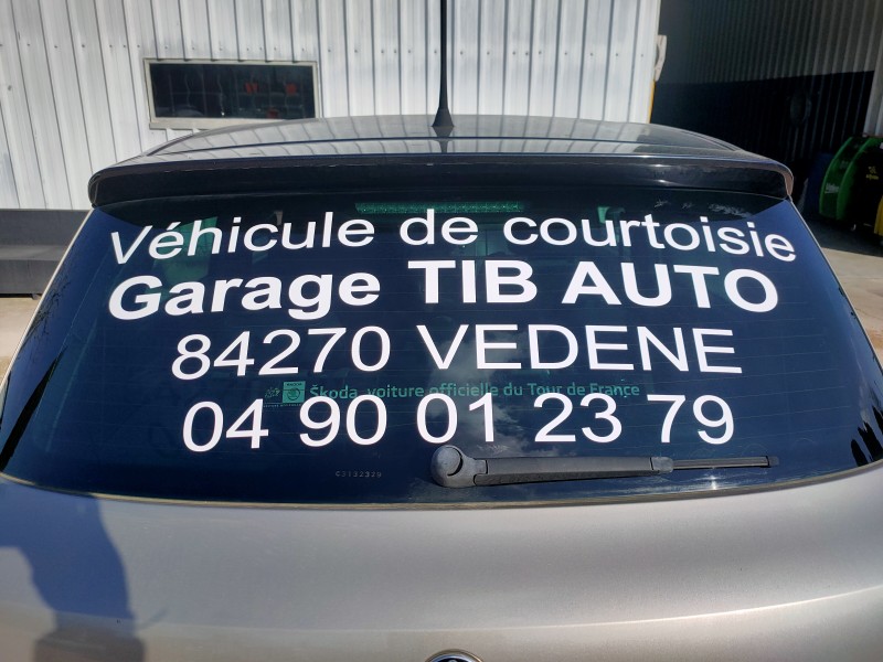 Marquage véhicule d'une société 